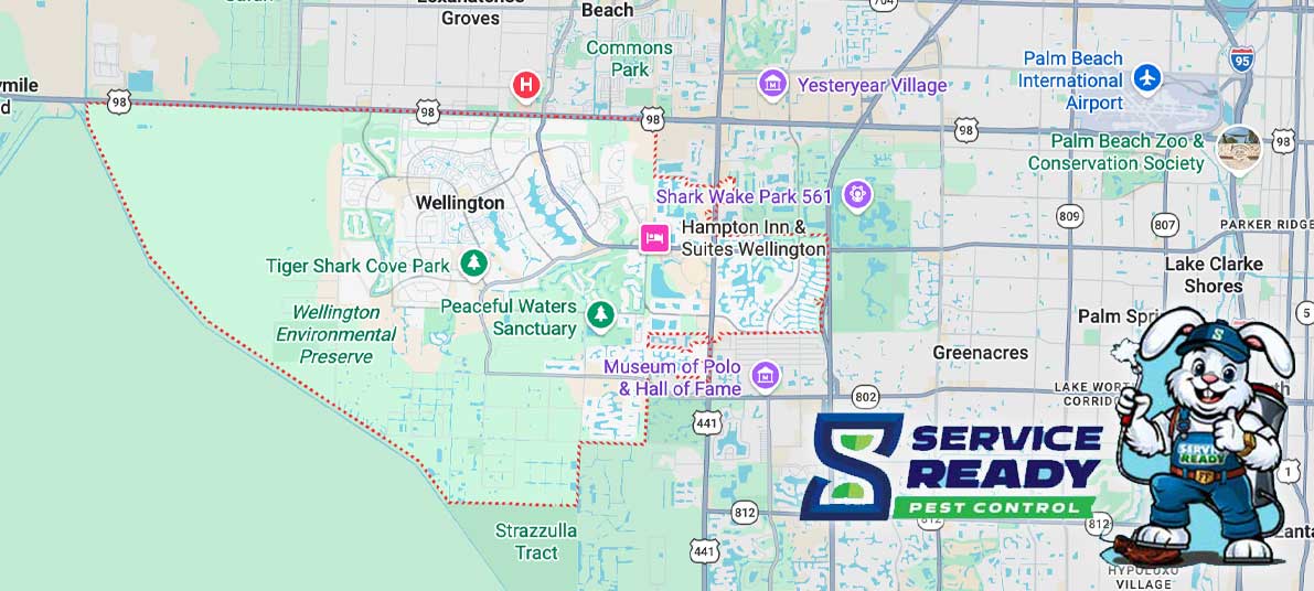 Service Areas - Pest Control